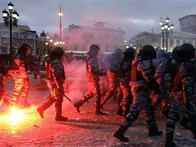 Погром на Манежной