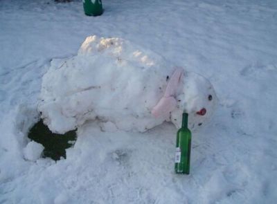Пьяные снеговики