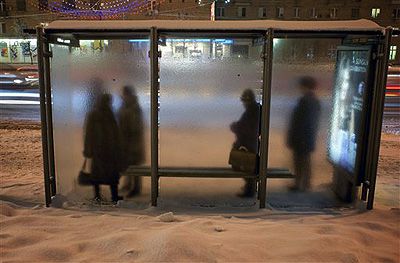Фото 1 Москва обледенела