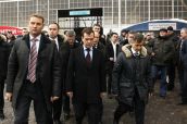 Фото 1 Дмитрий Медведев ознакомился с мерами безопасности на железнодорожном транспорте