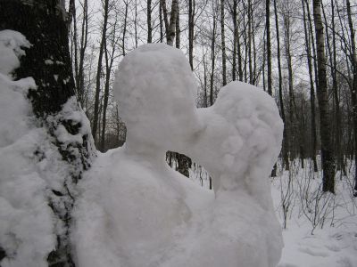 Снеговик из влюбленных