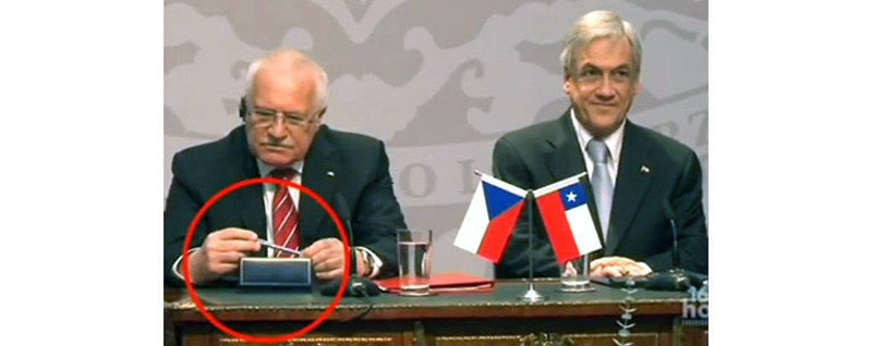 Ручка президента Чили