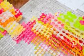 Дворец из post-it