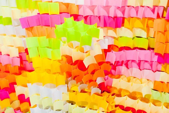 Дворец из post-it