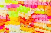 Дворец из post-it