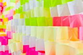 Дворец из post-it