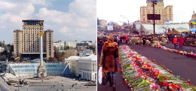 Фото 2 Майдан Незалежности после революции