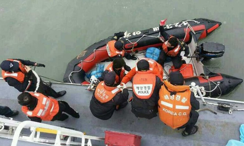 Фото 6 В Южной Корее затонул паром с пассажирами на борту
